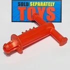 Vtg GI Joe Road Toad MISSILE STAND base leg original 1987 vehicle orange part *