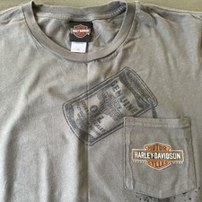 Camisa Harley Davidson Mediana EE. UU. GOE Angleton, Texas Freedom Isn’t Free 2016