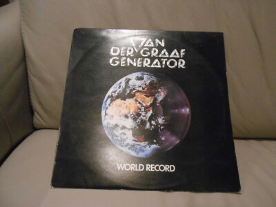 VAN DER GRAAF GENERATOR - WORLD RECORD - UK - 1st PRESS - MINT PLAY - ADVERT