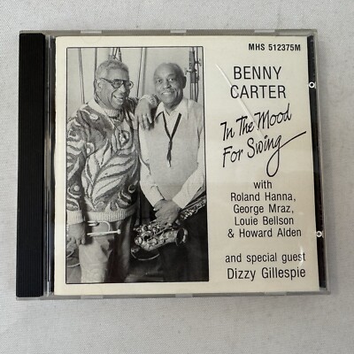 Benny Carter (1989 CD) In the Mood For Swing MHS512375M Fast Ship