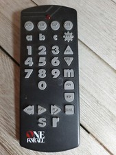 ONE FOR ALL Universal Remote Control w/BIG BUTTONS For TV VCR DVD AUX URC 2086