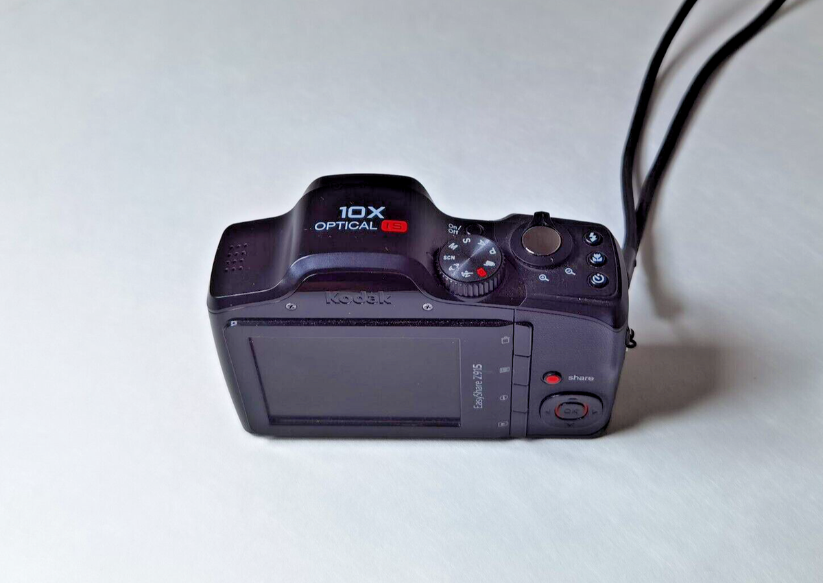 Kodak EasyShare Z915 10 MP Optical Zoom 10x Digital Camera Black