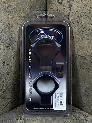 Talley Scope Mounts for Tikka T3, T3X  34mm Diameter, Med, Black