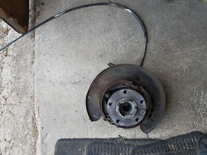 VW Touareg 7L Bj04  Radnabe Radlagergehäuse Hinten Rechts  5,0 V10 TDI AYH 230kw