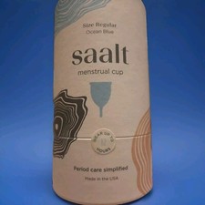 Saalt Menstrual Cup NEW | Size: Regular, Ocean Blue