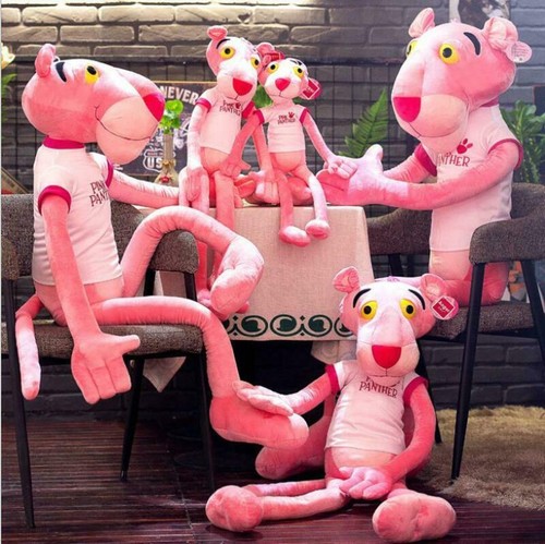 130CM Pink Panther NICI Plush Toy Stuffed Animal Christmas Doll Birthday Figure - Picture 5 of 10