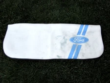 Vintage Ford Blue Oval Fender Cover White