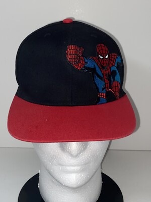 2013 SpiderMan Marvel Logo Comic Hat Snapback Baseball Cap Retro Cartoon. Youth