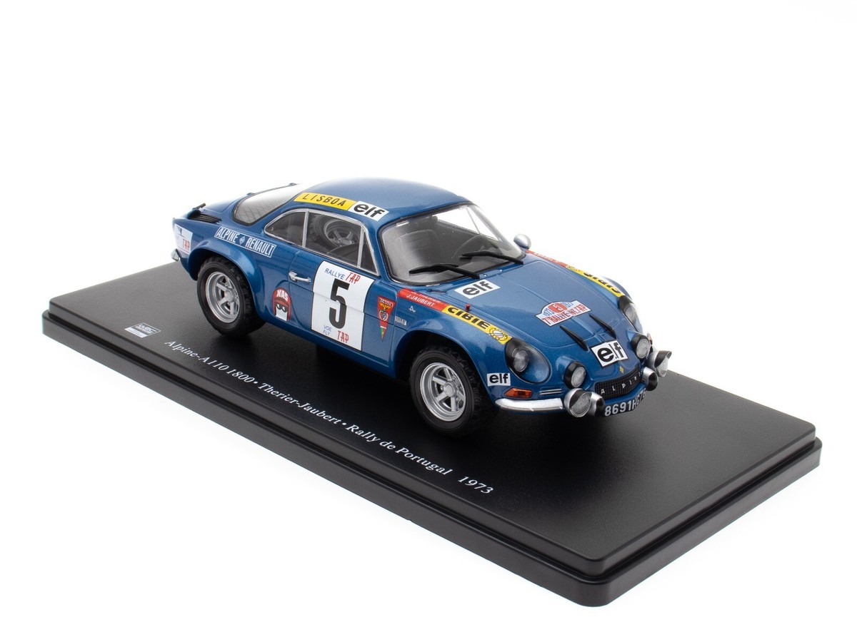 1/24 COLLECTION WRC ALPINE A110 1800 Therier Jaubert - Portugal 1973 - NEUF