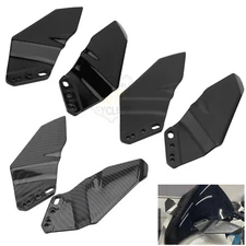 Motorcycle ABS Winglet Aerodynamic Wing Kit Spoiler For BMW Honda Kawasaki Ninja
