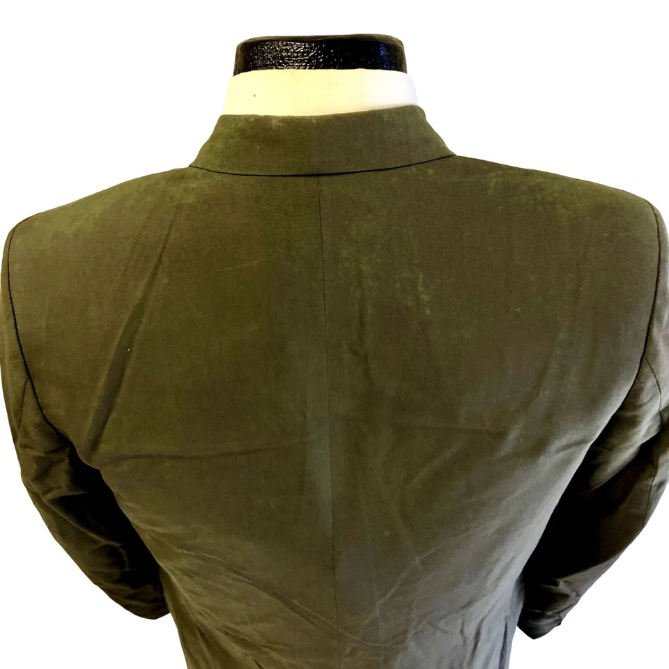 Abrigo Deportivo DE Colección años 50 a medida iridiscente 3 Btn Chaqueta Rockabilly PIEL DE TIBURÓN Blazer Foto 4 de 4