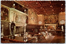 Postcard Assembly Room, Hearst San Simeon State Historical Monument - California