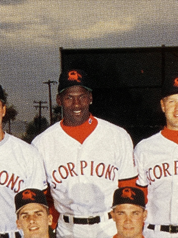 Raro póster de Michael Jordan 1994 Arizona Fall League de béisbol *Ver descripción* Foto 3 de 4