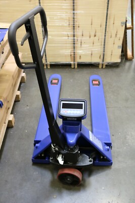 Pallet Jack Scale 6,000 LB x 1 LB US-BJ  Big Jack  w/ Built in Label Printer