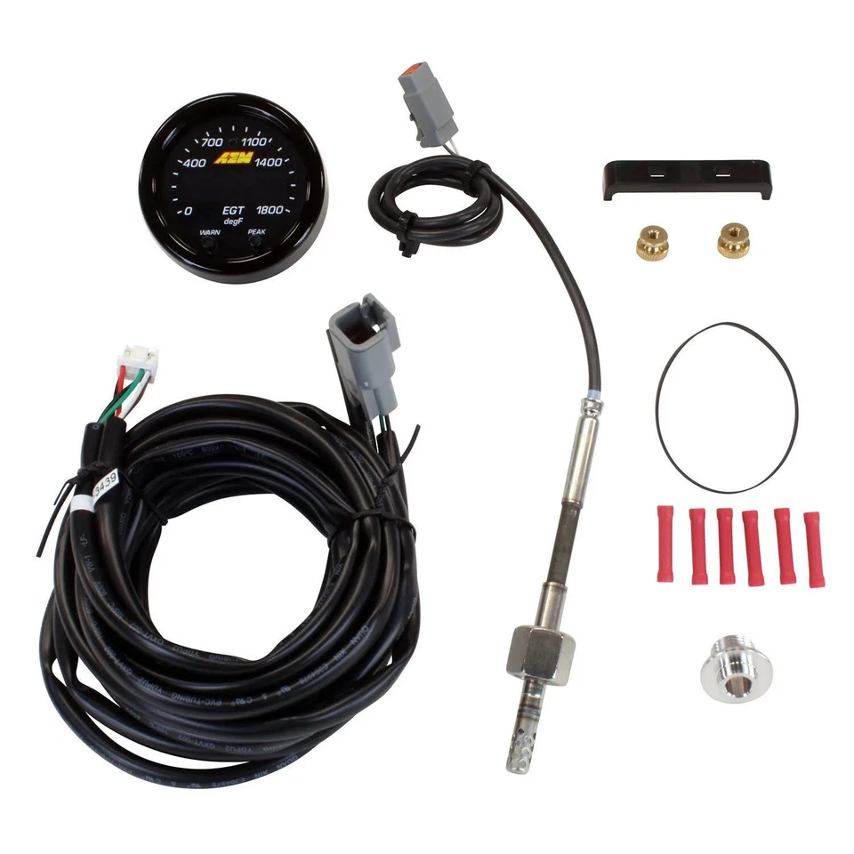 Medidor digital de temperatura de gases de escape serie X AEM 0~1800F / 0~1000C #30-0305 Foto 2 de 4