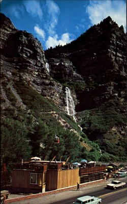 Sky Ride Bridal Veil Falls Provo Canyon Utah Ut 1960s Cars Ebay