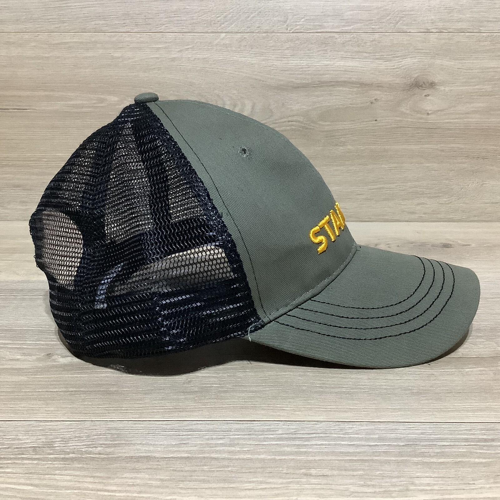 Stanley Tools Adjustable Snapback Cap Hat Green M… - image 5