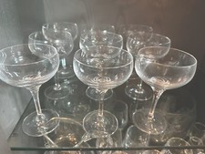 3 Nachtmann Achat Sektschalen Sektgläser Bleikristall