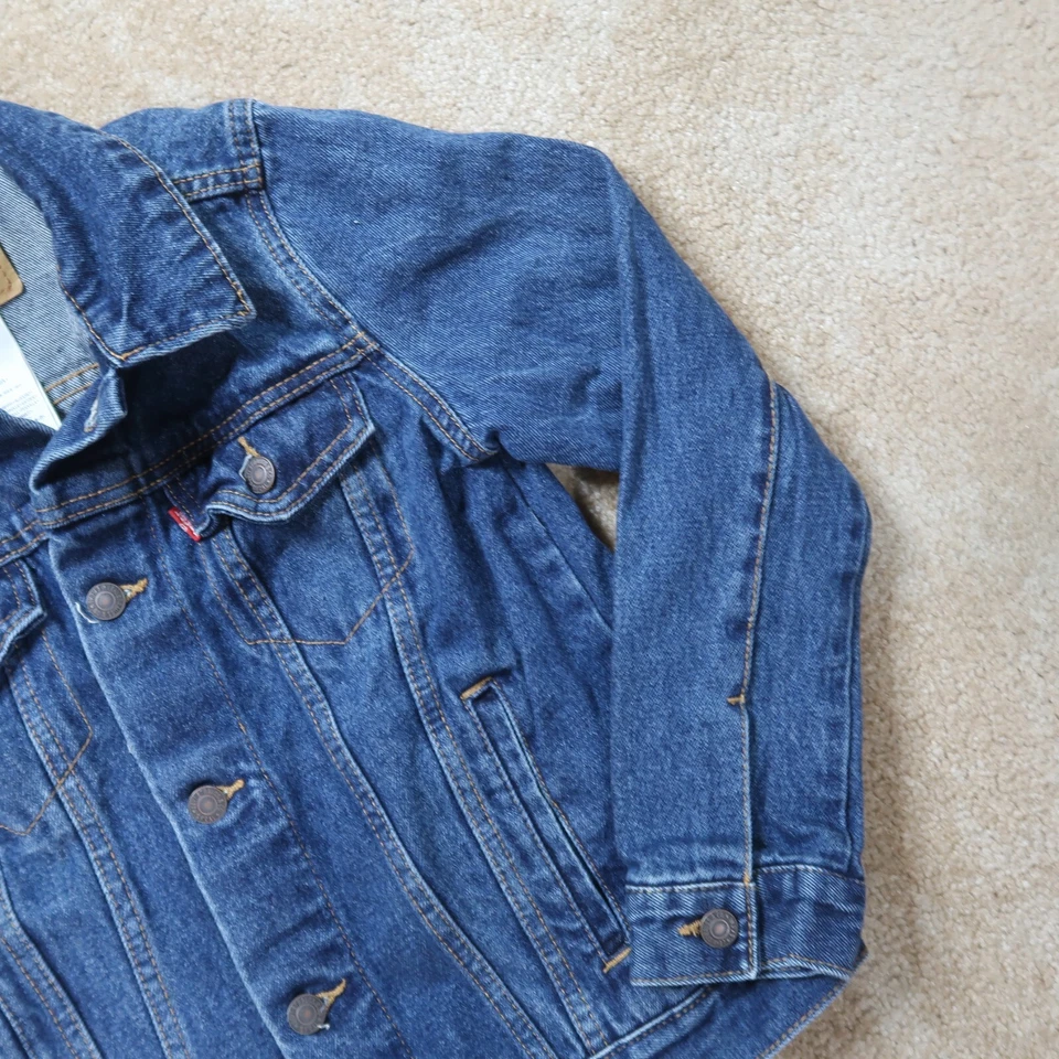 Chaqueta Levi's Denim Trucker Juvenil Mediana Azul Denim Foto 3 de 4