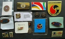 Konvolut 16 Postverwaltung Pin Anstecker.