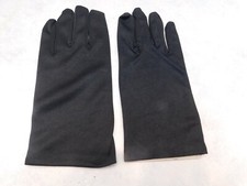  NEW DESIGNER LADIES BLACK POLYESTER DRESS GLOVES UNLINED SIZE ONE SIZE FITS
