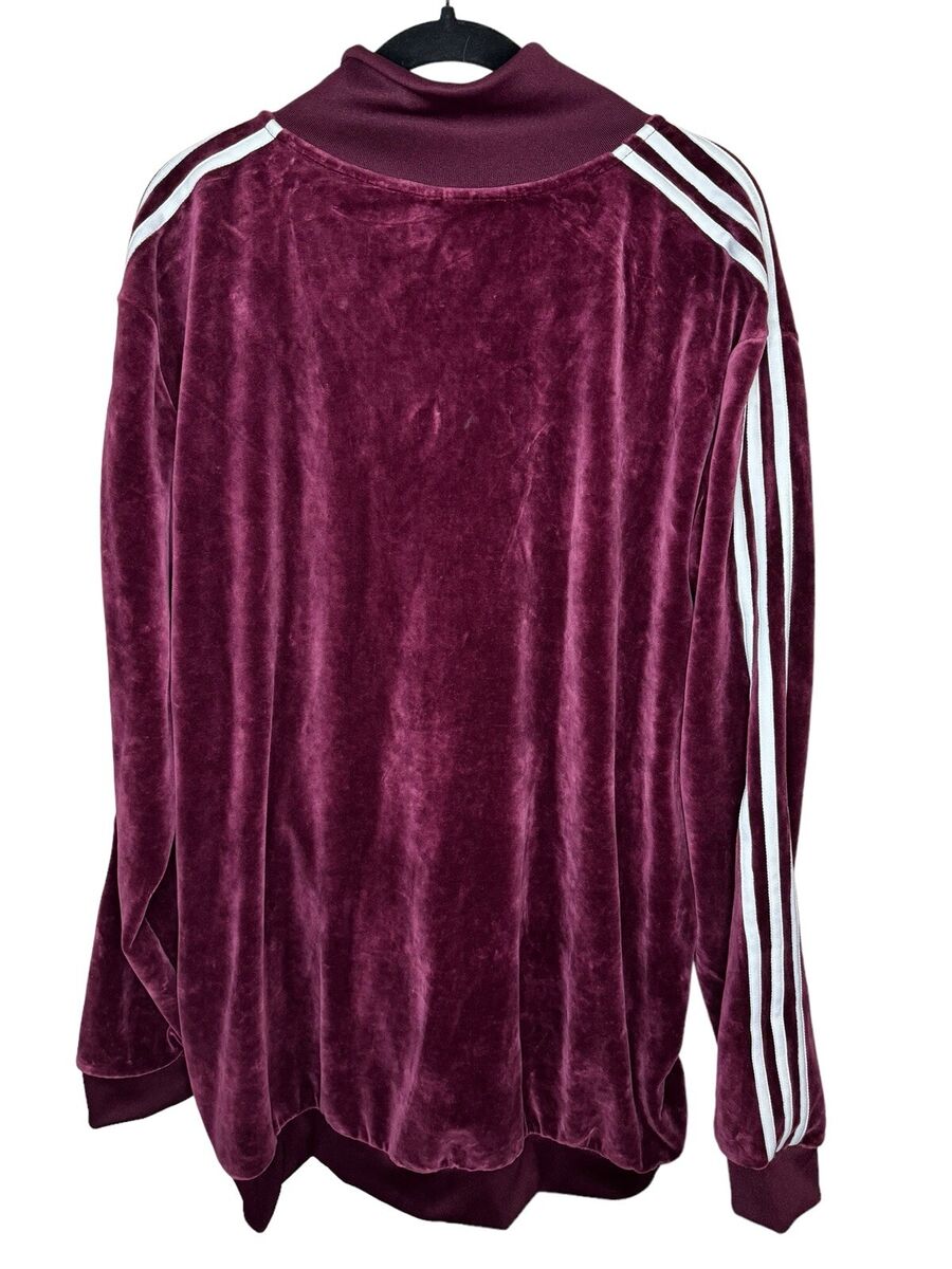 Adidas Originals Velour Beckenbauer Track Set Mens Size 2XL Adidas Originals Velour Beckenbauer Track Set Mens Size 2XL