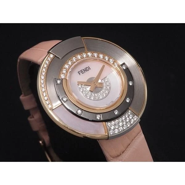 Fendi watch with best sale diamonds