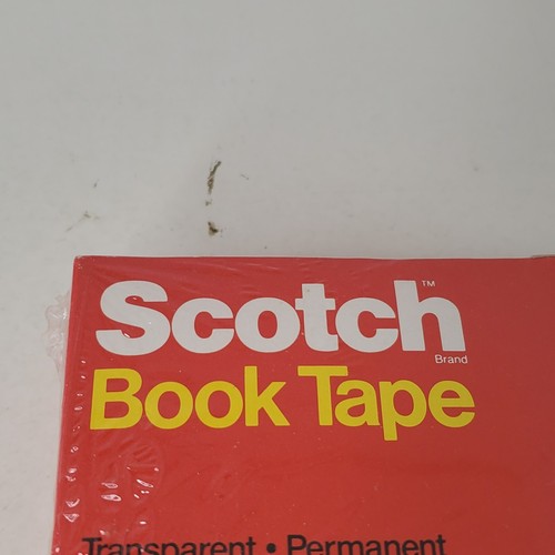 Cinta de libro escocés de colección 1,5" x 15 yardas. 1/Rollo 845 Sellado Transparente 07382-3 Reparación - Imagen 2 de 8