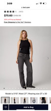 levis low loose jeans womens