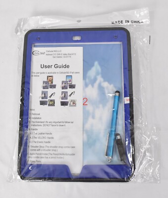 Cellular 360 iPad Air 2 Shockproof Case Rotatable Kickstand Handle X001E5IIUZ