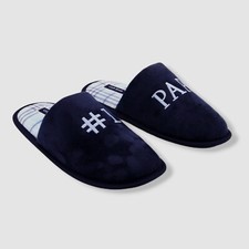  30 Club Room Men's Blue 1 Papa Slippers Shoes Size 6-7/S