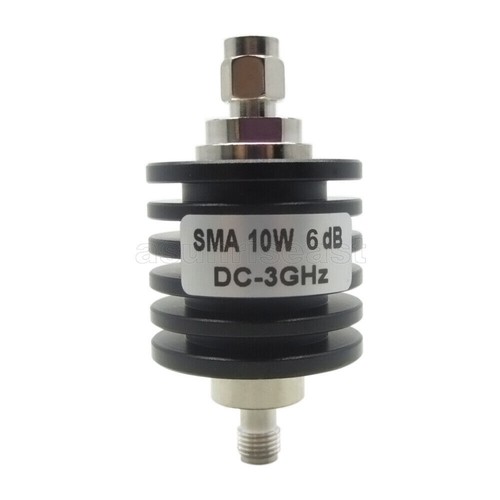Atenuador coaxial RF 10W - 50W SMA J-K macho a hembra DC a 3GHz 50 ohmios 1-50dB - Imagen 11 de 42
