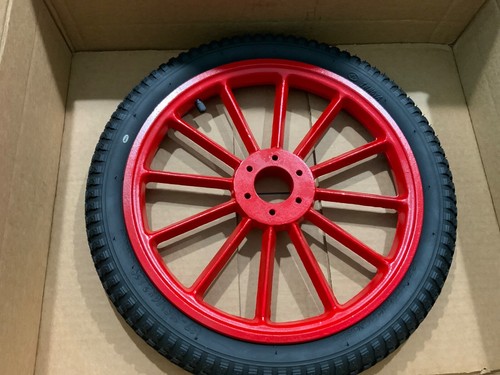Model T Shriners Tin Lizzie Aluminum go kart wheel and tire