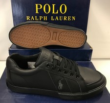 polo black trainers