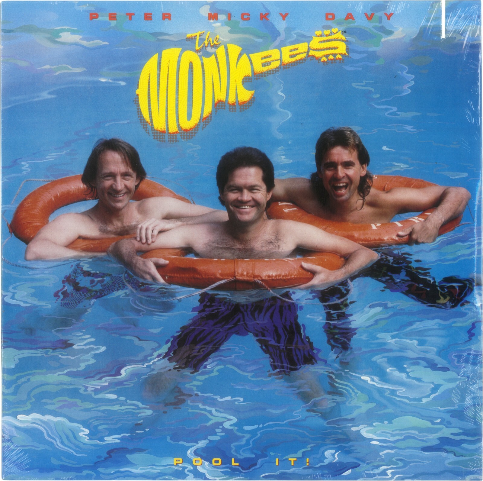 THE MONKEES Pool It! - NEW SEALED 1987 Vinyl LP Record Pop Rock OOP Rhino 70706 
