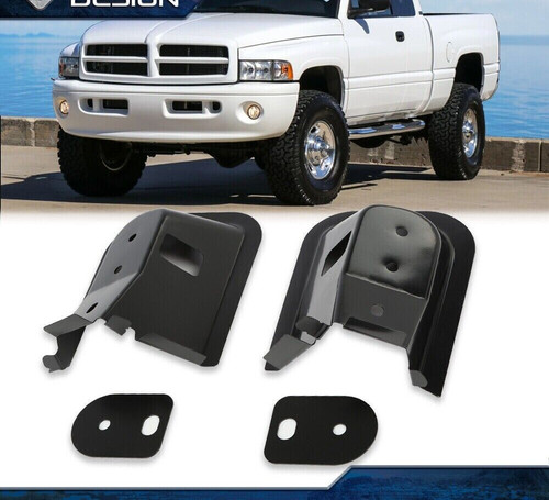 Fit For 94-02 Dodge Ram 1500 2500 3500 Front Die Stamped Cab Mounts w/ Nutplates