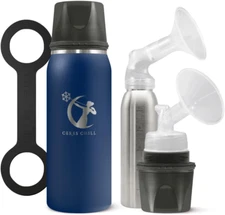 Breastmilk Chiller Reusable Storage Container by  | Keeps Milk Safe for up to 20