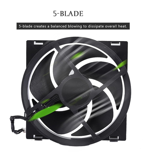 For Xbox One Internal Cooling Fan, Fast Heat Dissipation Quiet Cooling Fan Coole - Picture 4 of 12