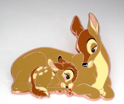 Disney - Kacha♡mama RARE LE 100 Disney Pin✿ Baby Bambi Mom Enchanted Family