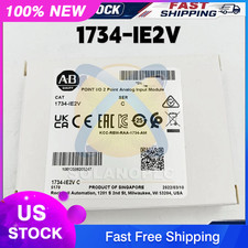 New Allen-Bradley 1734-IE2V 2 Point Analog PLC Input Module 1734IE2V US Free Tax