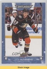 2017-18 Upper Deck Compendium Blue Jakob Silfverberg #605 READ kr0