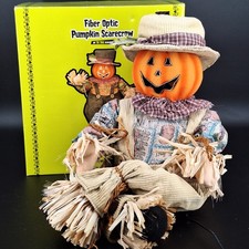 Fiber Optic Scarecrow Halloween Decoration 2004 Target Works