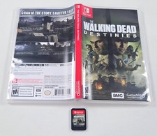 THE WALKING DEAD DESTINIES COMPLETE CIB 2024 Authentic Nintendo Switch