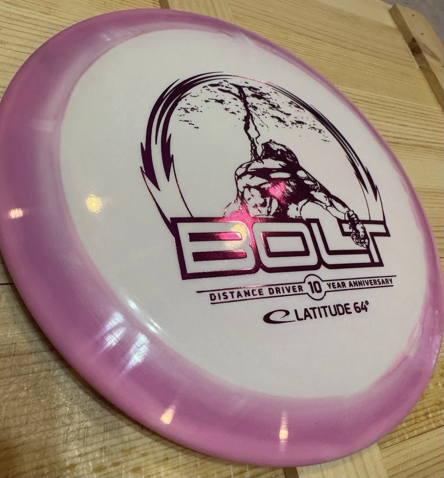 Latitude 64 Bolt 174g – 10 Year Anniversary – Gold Line – New– Pink/Purple Swirl - Image 2 of 4