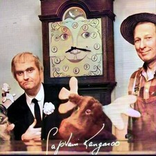 VERY RARE COLOR STILL CAST OF CAPTAIN KANGAROO SIGNED