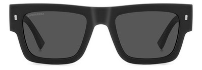 Dsquared2 Icon Sunglasses Model Icon 0021/s Color 003/IR MATT BLACK