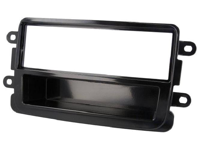 Support autoradio 1Din Dacia ap12 pour trajets quotidiens avec vide-poche central
