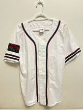 Vintage 90s 40 Acres And A Mule Spike Lee Malcolm X Hiphop Rap Baseball Jersey L