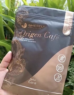 Ismerely Cafe Organico hongo sabor Coco regula glucosa en sangre,quema calorias