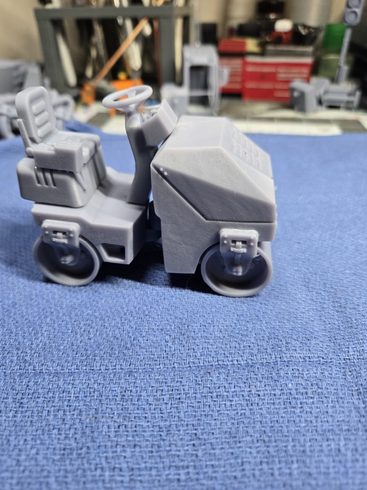 Cat Rollor  3d printed model kit 1/24